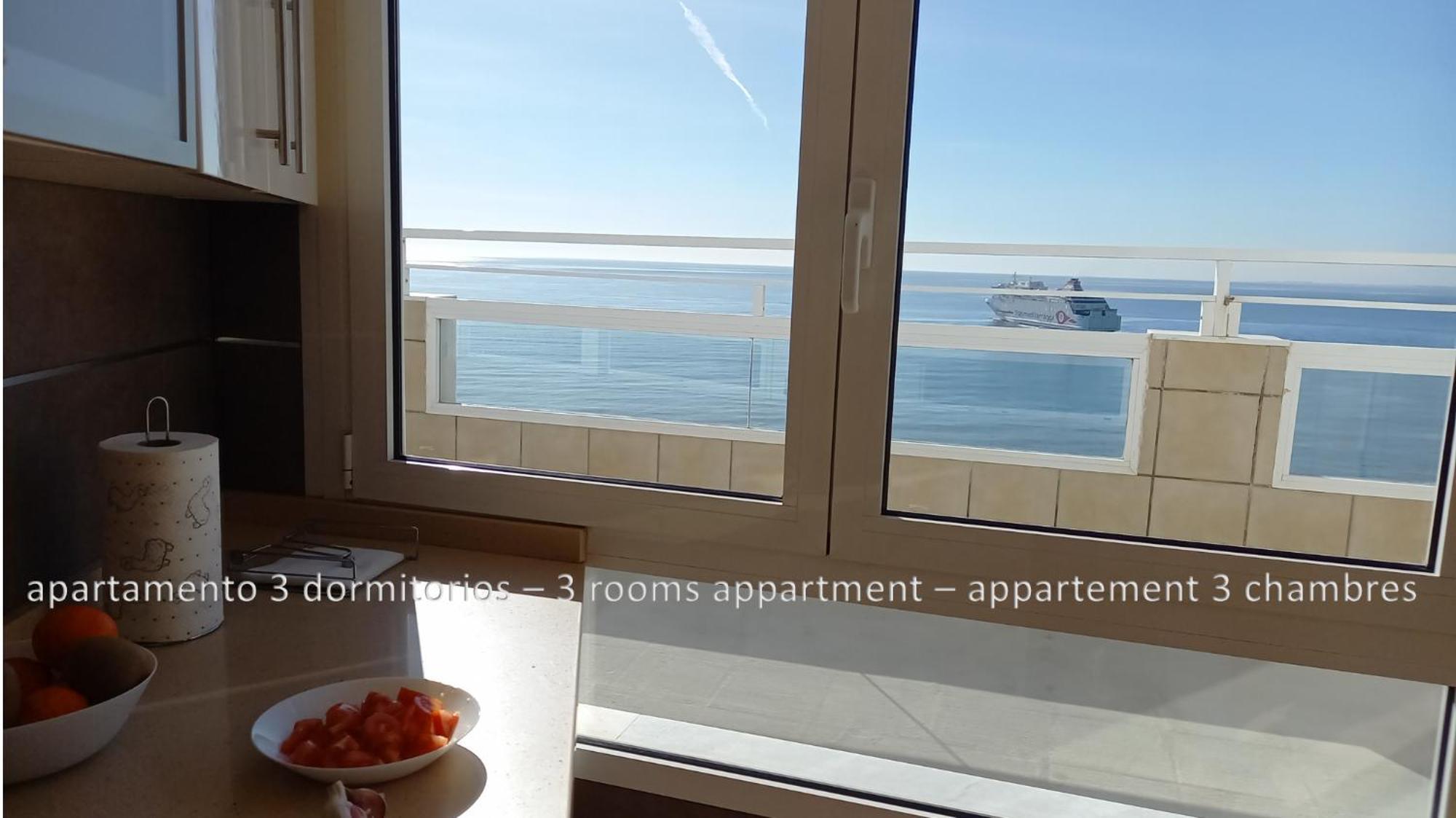 Increible Atico Con Vistas A La Bahia De Almería Exteriör bild