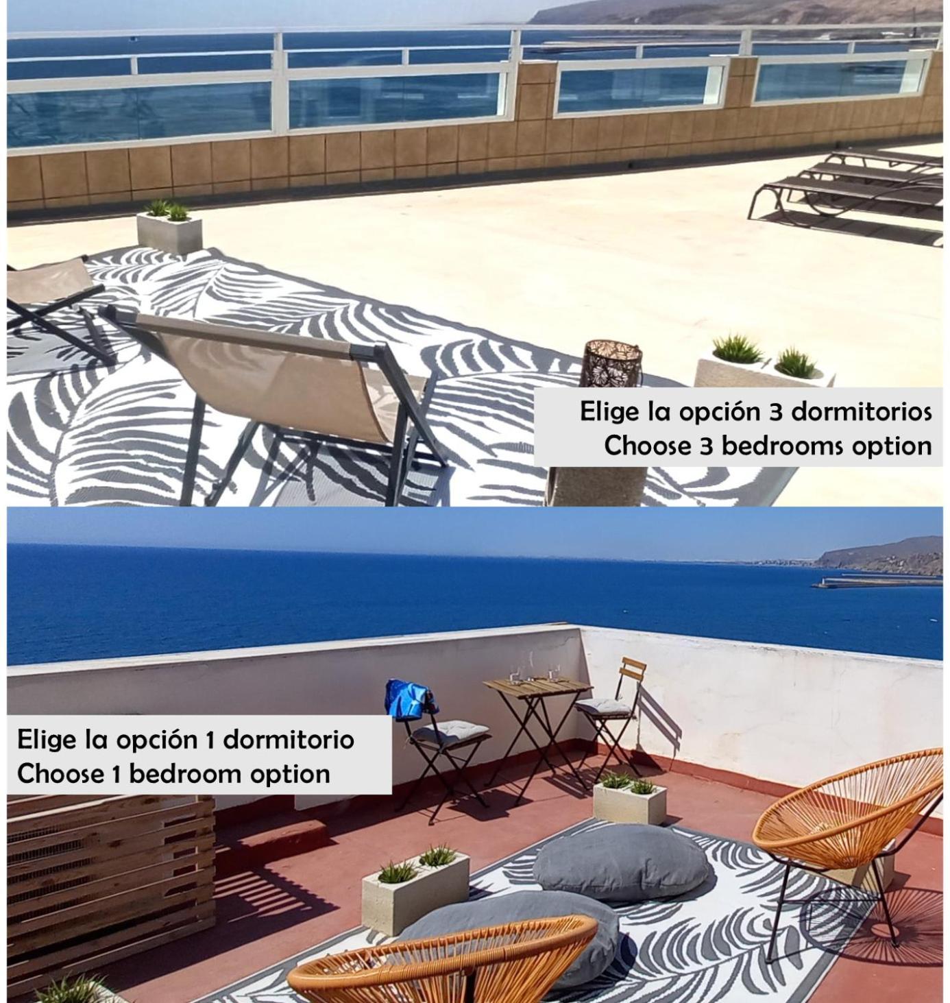Increible Atico Con Vistas A La Bahia De Almería Exteriör bild